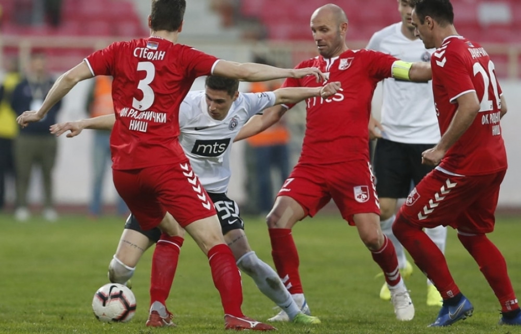Radnički Niš - Partizan, Superliga