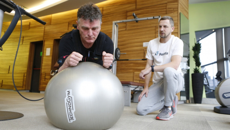 Ultramaratonac Predrag Knežević i trener Darko Habuš