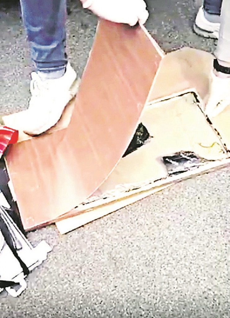 Heroin je bila spakovan u daskau umotanu u najlon