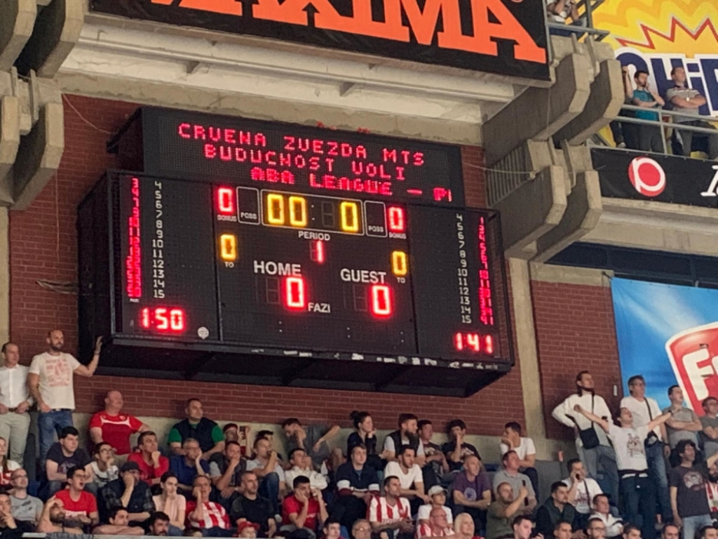 vreme za početak meča je isteklo