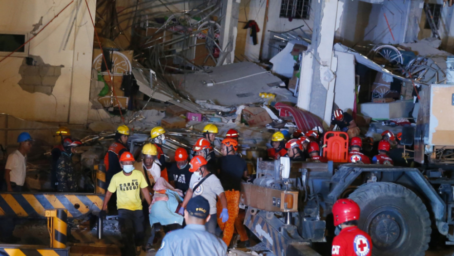 Zemljotres, Filipini