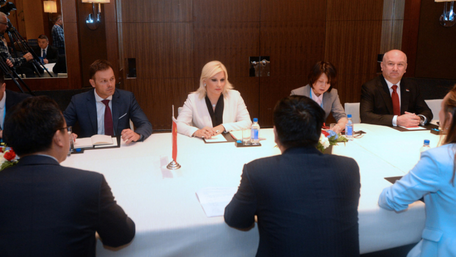 Srpska delegacija u Kini