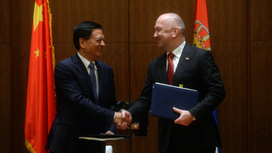 Srpska delegacija u Kini