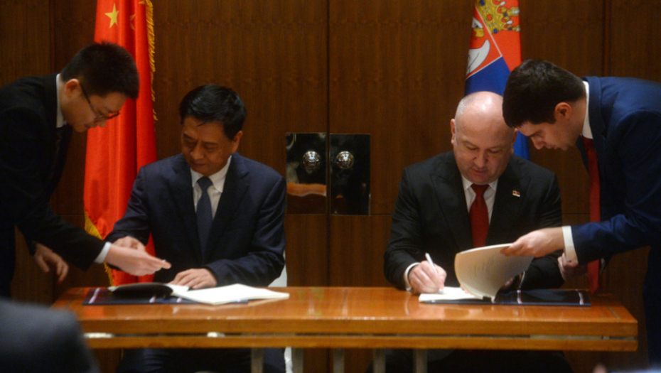 Srpska delegacija u Kini