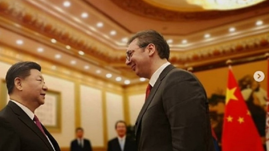 Aleksandar Vučić, Si Đinping
