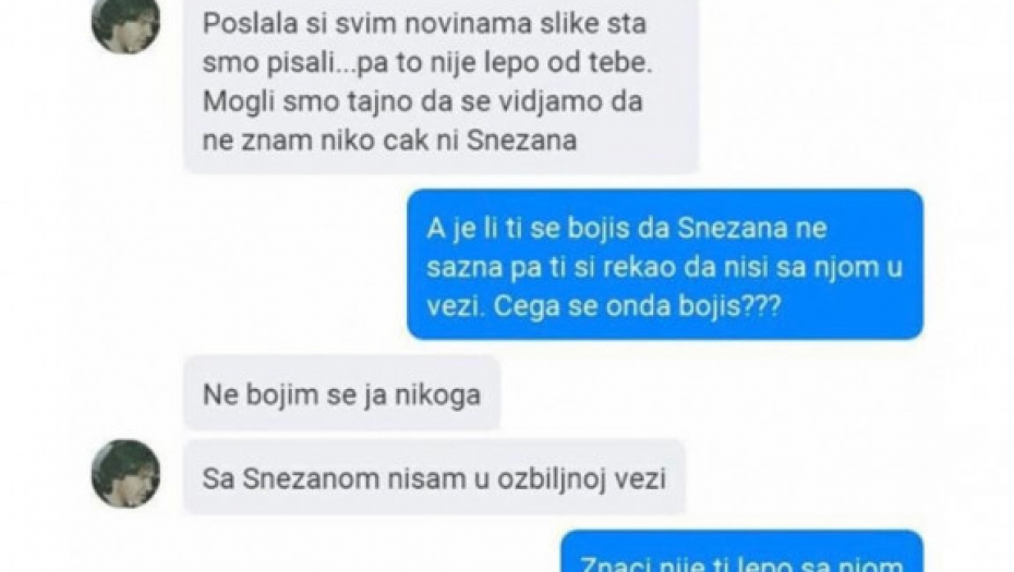 Prepiska Vanje Milševića, Snežana Đurišić