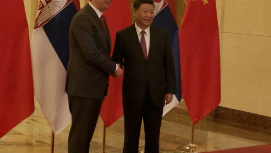 Aleksandar Vučić u Kini