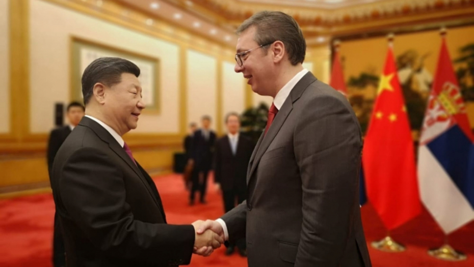 Aleksandar Vučić u Kini