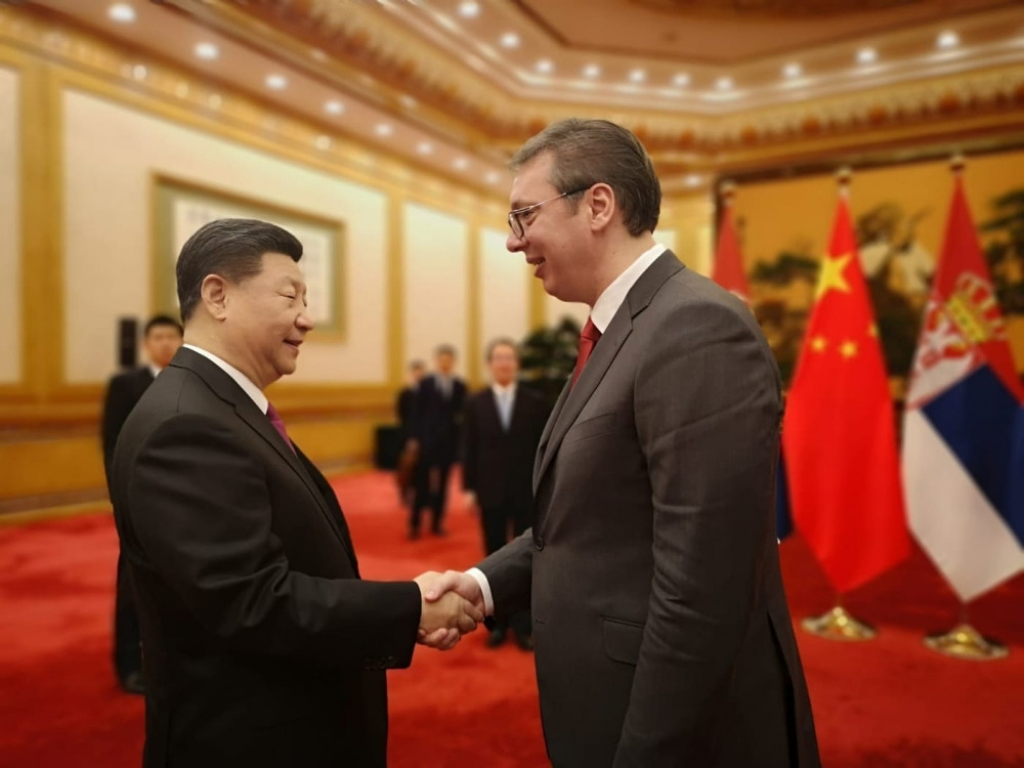 Aleksandar Vučić u Kini