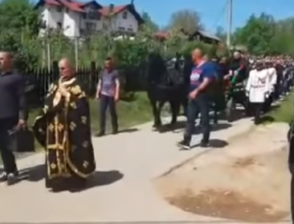 Sahrana Slaviše Krunića