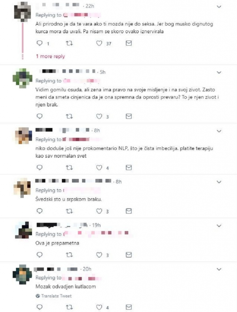 Voditeljka Slagalice, osude