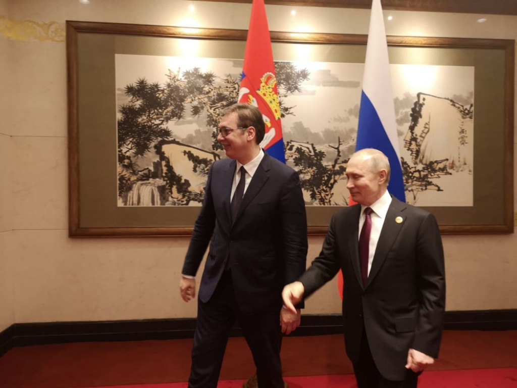 Aleksandar Vučić, Vladimir Putin
