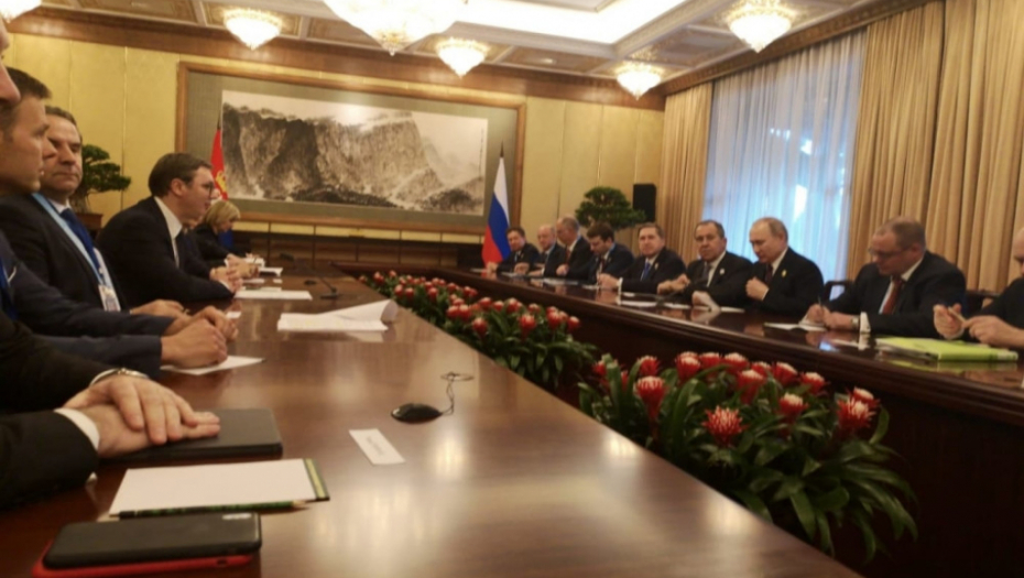 Aleksandar Vučić, Vladimir Putin