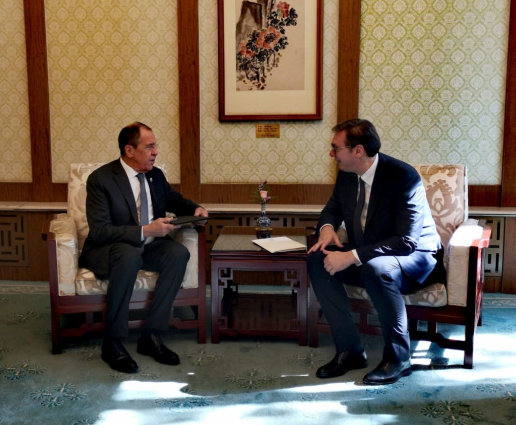 Aleksandar Vučić, Vladimir Putin