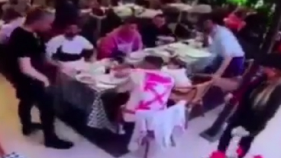 Damjanac napadnut u restoranu