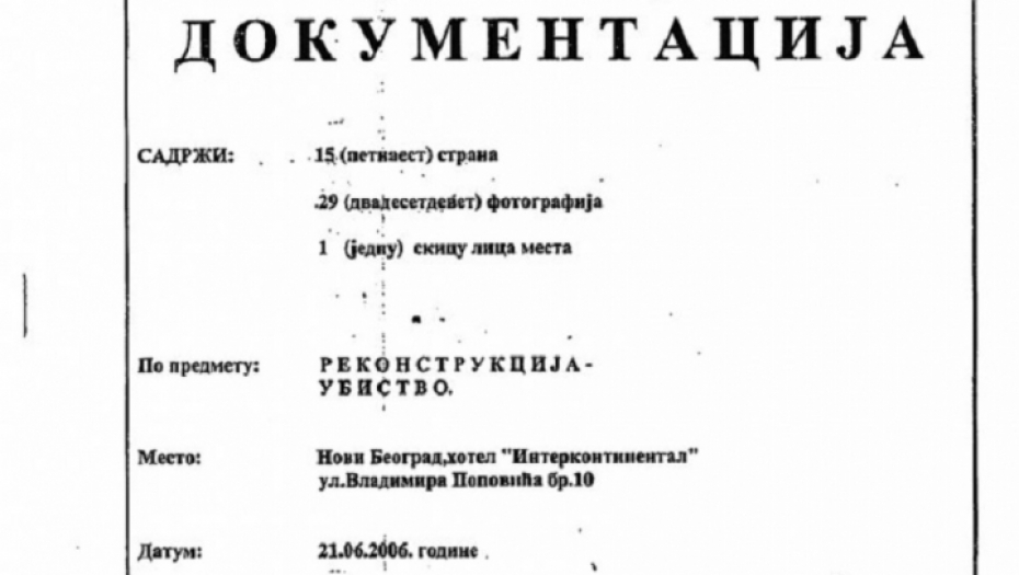 Rekonstrukcija Arkanovog ubistva