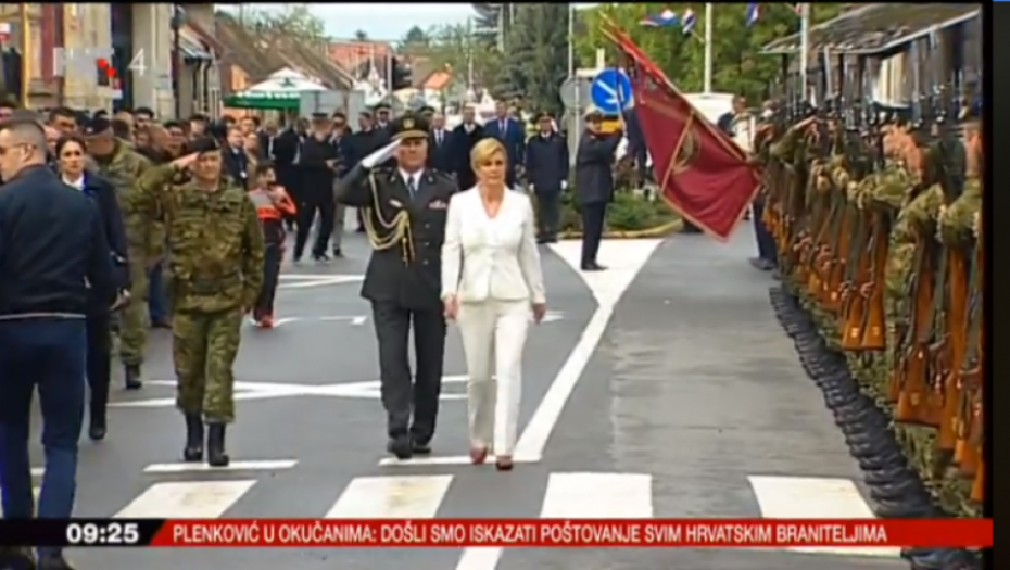 Kolinda Grabar Kitarović, operacija Bljesak