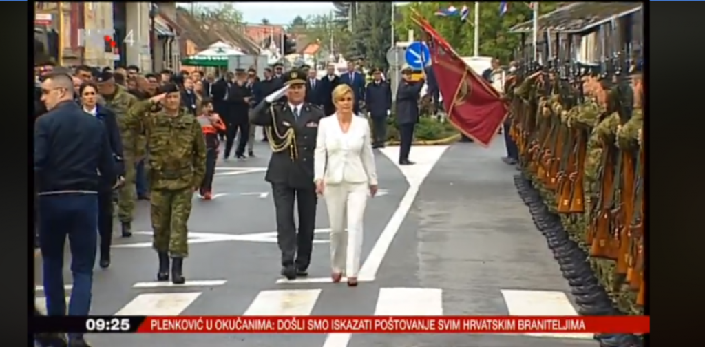 Kolinda Grabar Kitarović, operacija Bljesak