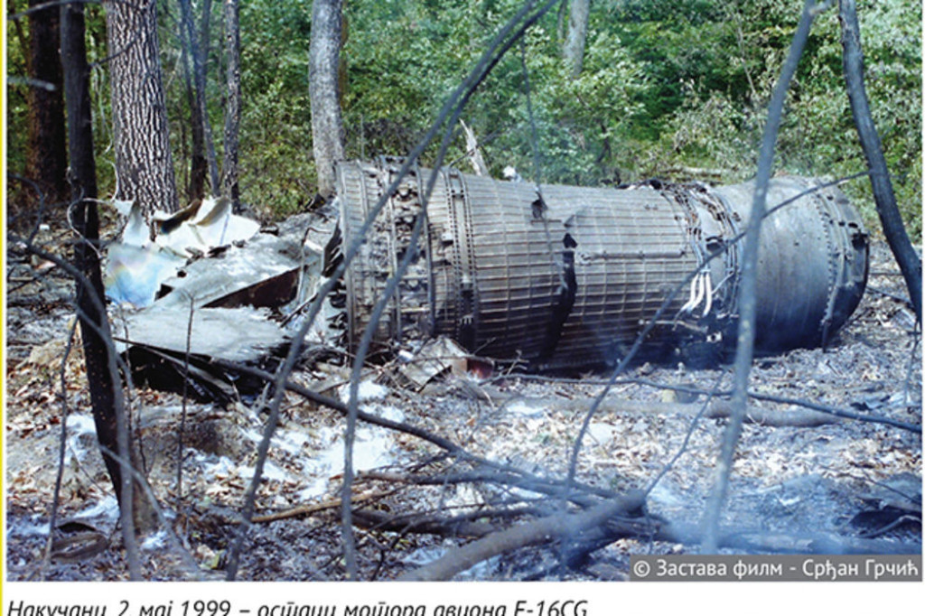 NATO agresija, F-16, obaranje