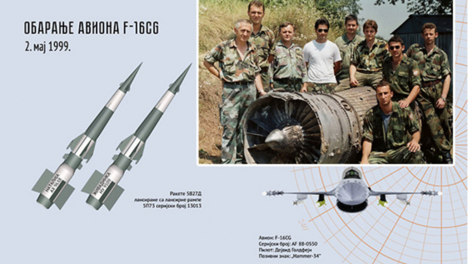 NATO agresija, F-16, obaranje