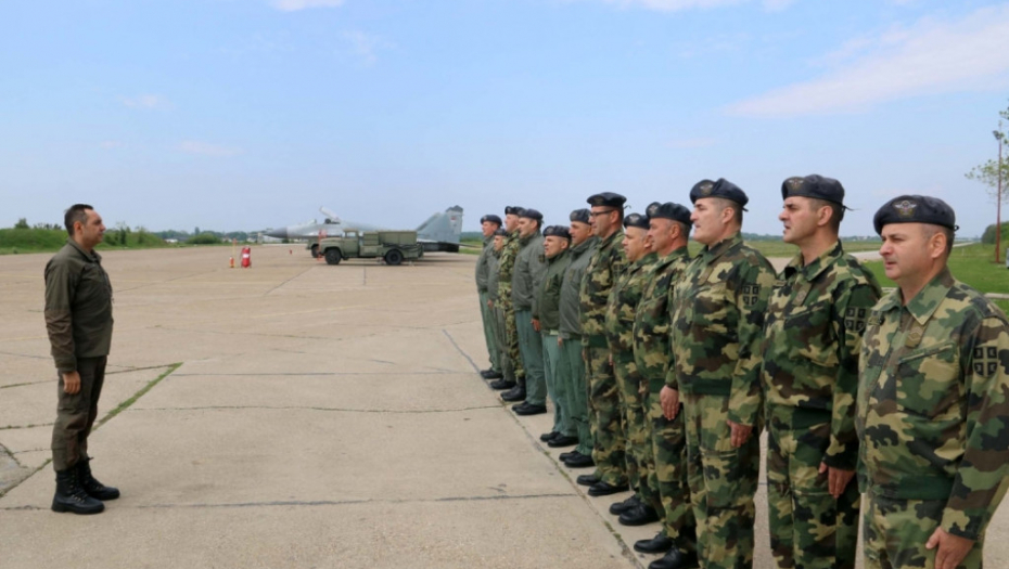 MiG-29, RV i PVO, nebo, čuvanje, aerodrom batajnica