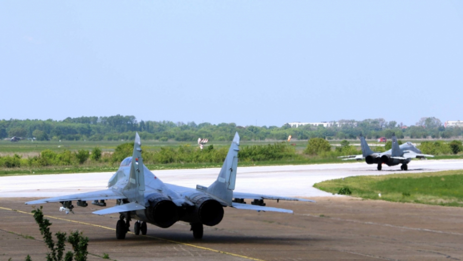 MiG-29, RV i PVO, nebo, čuvanje, aerodrom batajnica