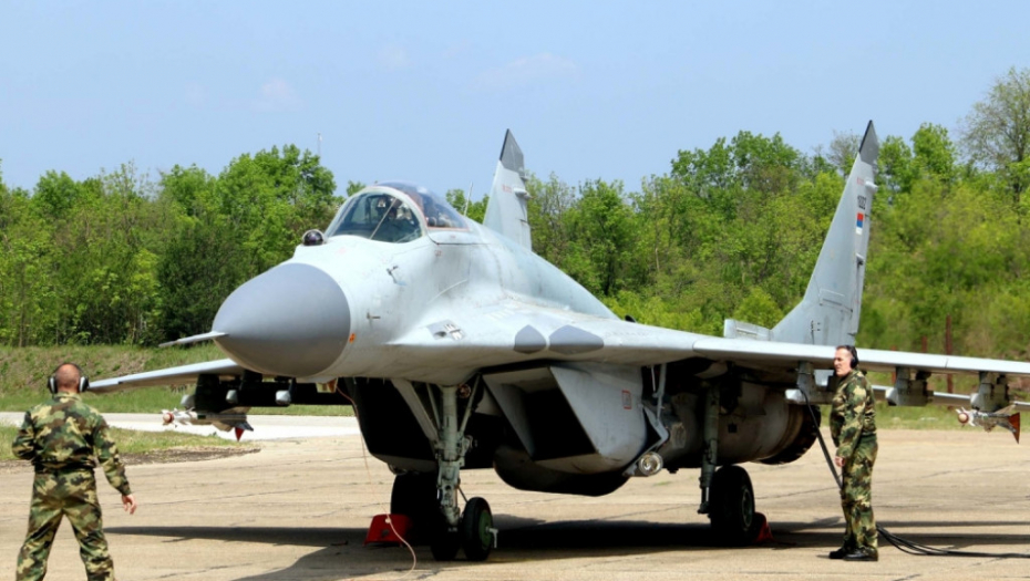 MiG-29, RV i PVO, nebo, čuvanje, aerodrom batajnica
