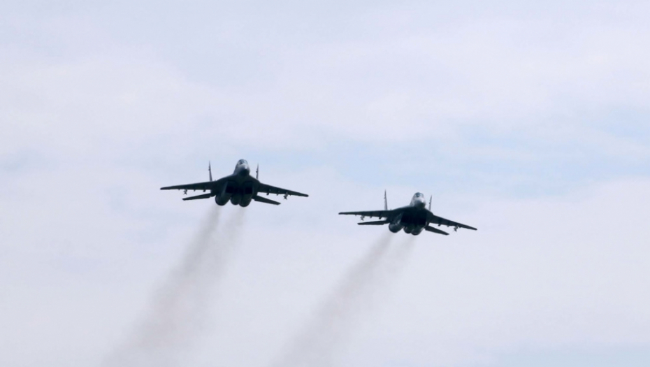MiG-29, RV i PVO, nebo, čuvanje, aerodrom batajnica