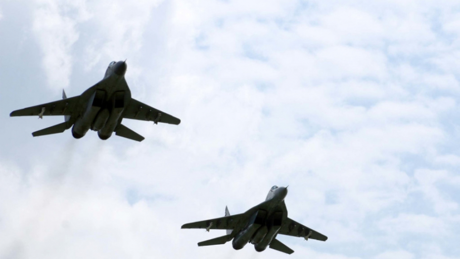 MiG-29, RV i PVO, nebo, čuvanje, aerodrom batajnica
