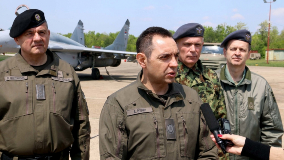 MiG-29, RV i PVO, nebo, čuvanje, aerodrom batajnica