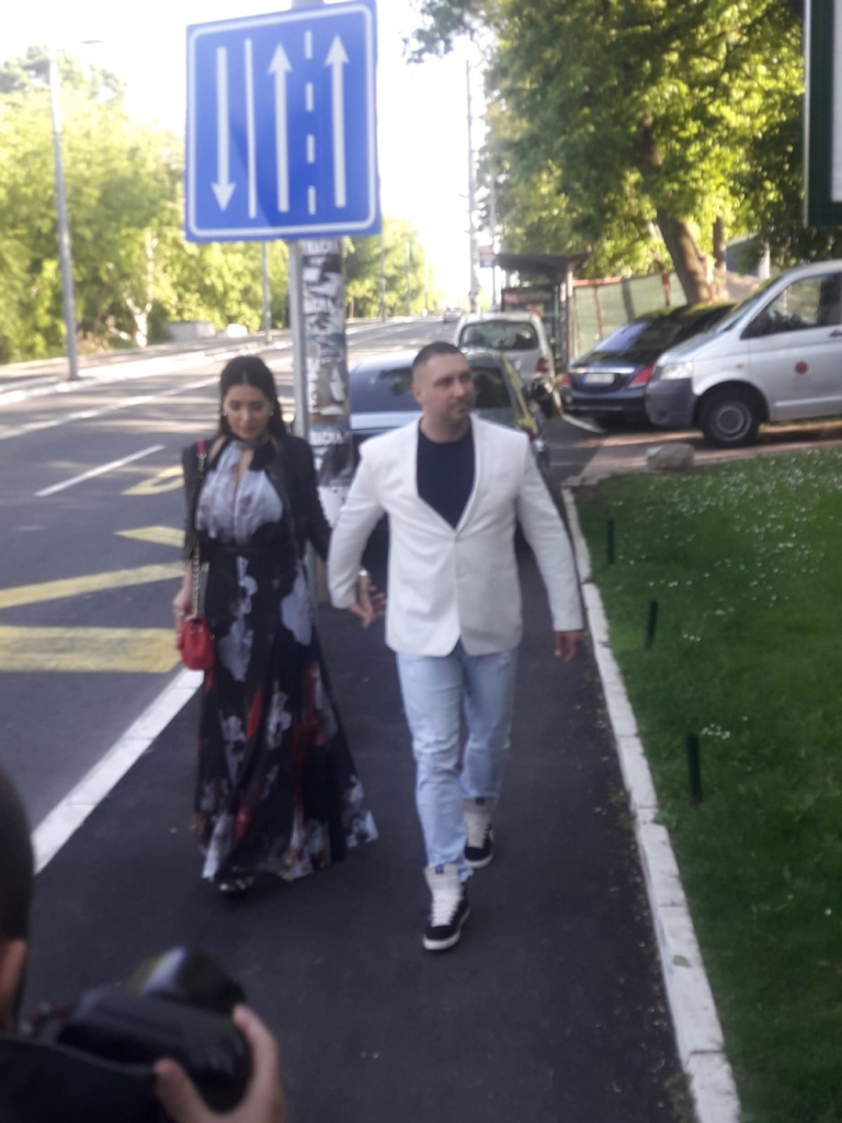 Tanja Savić sa mužem 