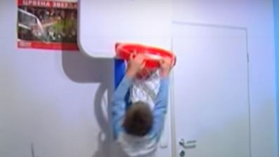 Luka Dončić, slika iz detinjstva