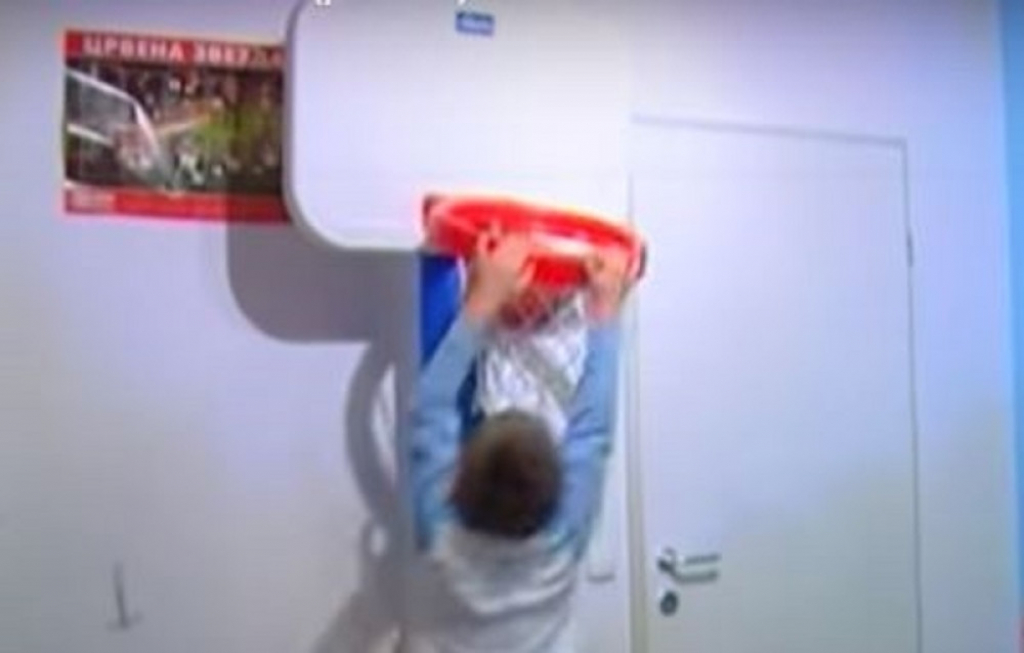 Luka Dončić, slika iz detinjstva