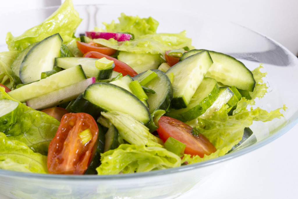 salata, jelo, ručak, obork, šopska salata