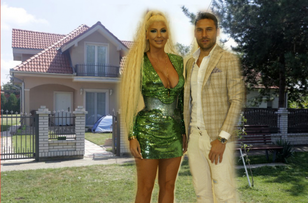 Jelena Karleuša, Duško Tošić, porodična kuća