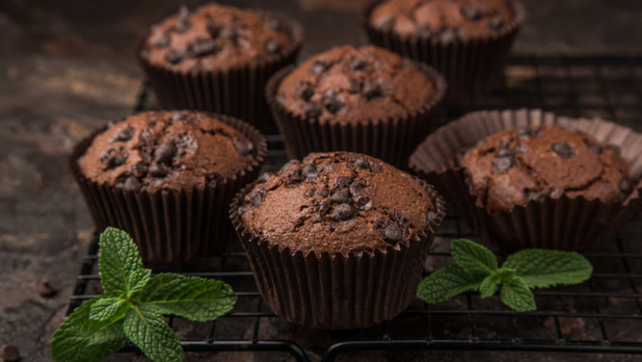 Mafini, čokolada, kolač. čokoladni kolač, slatko