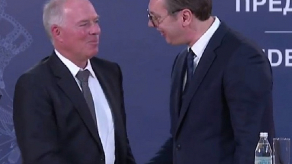 Vučić sa nemačkim investitorom