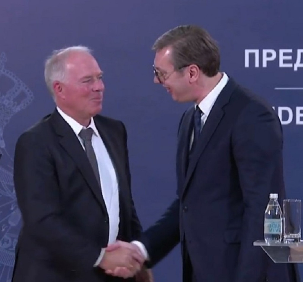 Vučić sa nemačkim investitorom