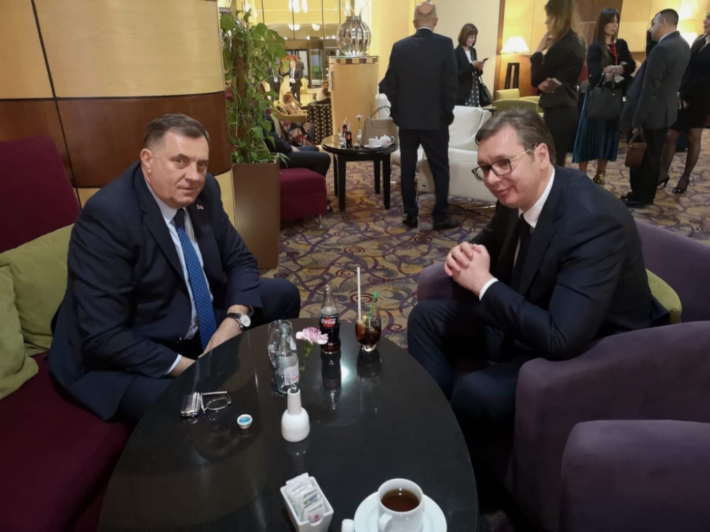 Vučić i Dodik u Tirani