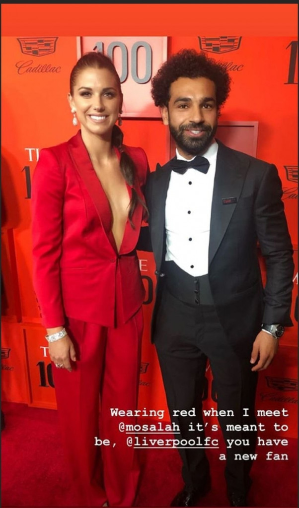 Aleks Morgan i Mo Salah