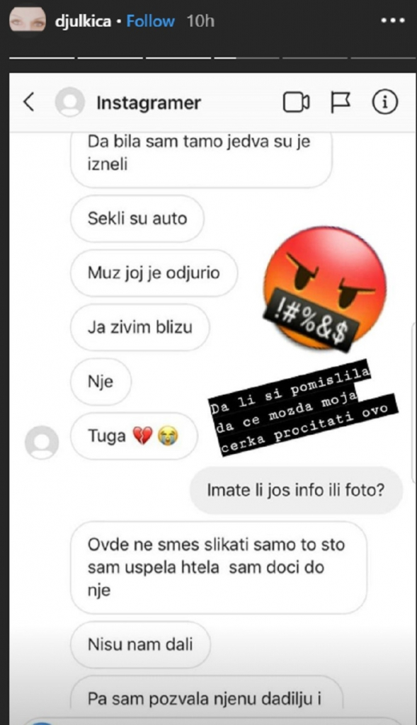 Objava Sinanove ćerke