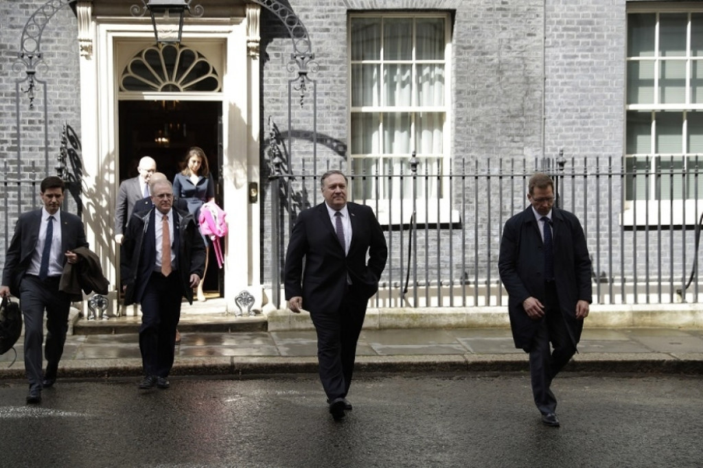 Majk Pompeo i Džeremi Hanter