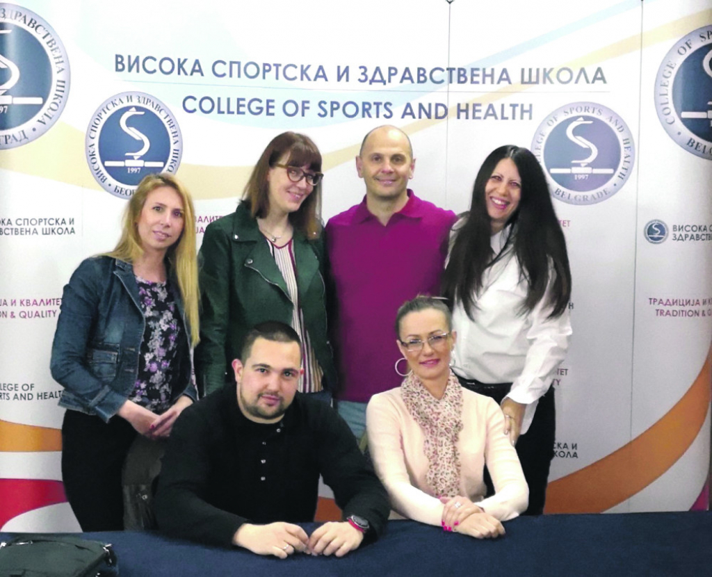 Predstavnici Visoke sportske i zdravstvene škole
