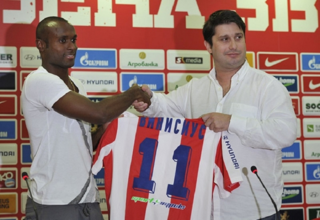 Vinisijus Pašeko na promociji sa Ivanom Adžićem