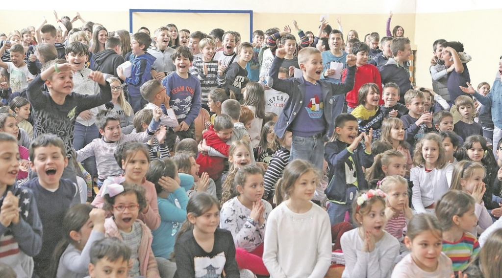 Poseta Bena i Jovičića osnovnoj &scaron;koli