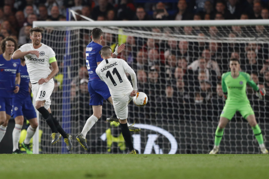 Mijat Gaćinović, volej, Čelsi - Ajntraht