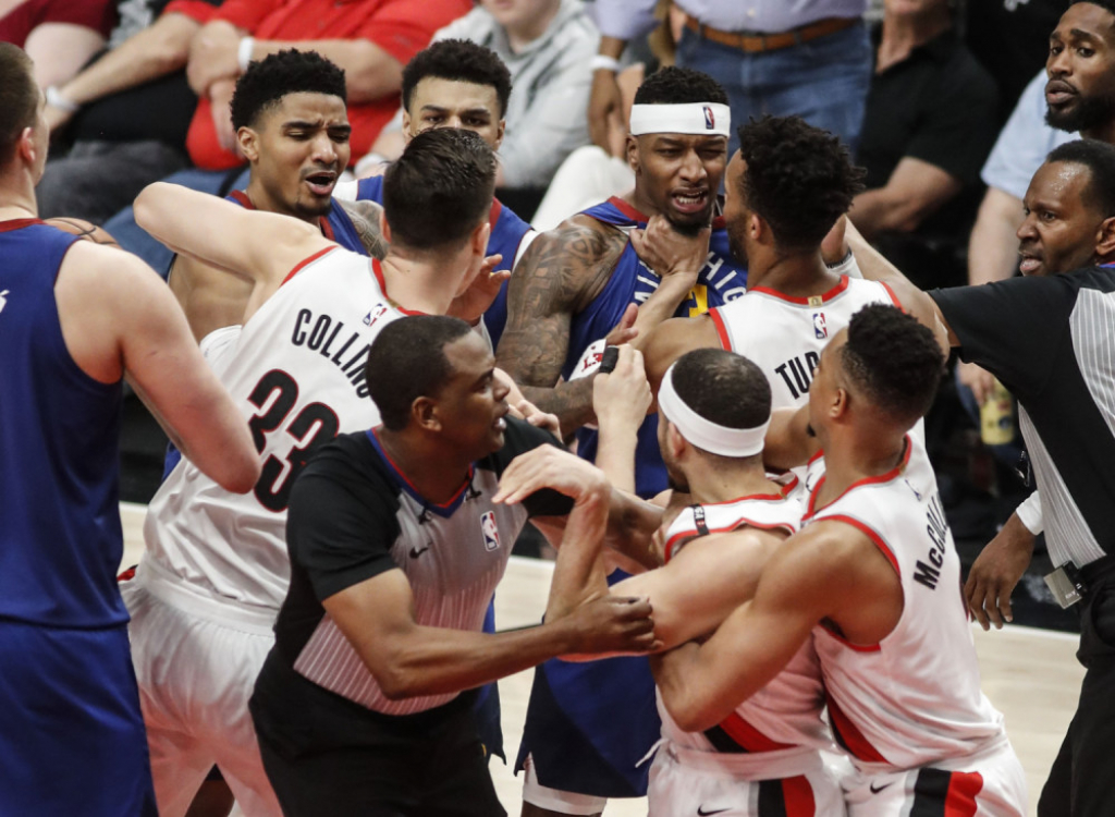 Tuča Portland - Denver