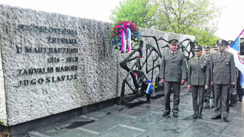 Mauthauzen: Spomenik jugoslovenskim žrtvama