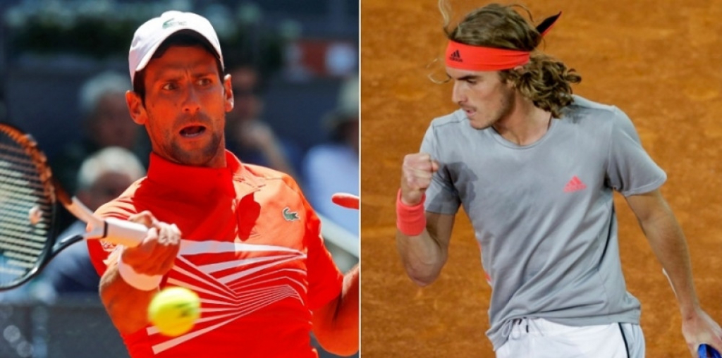 Novak Đoković i Stefanos Cicipas