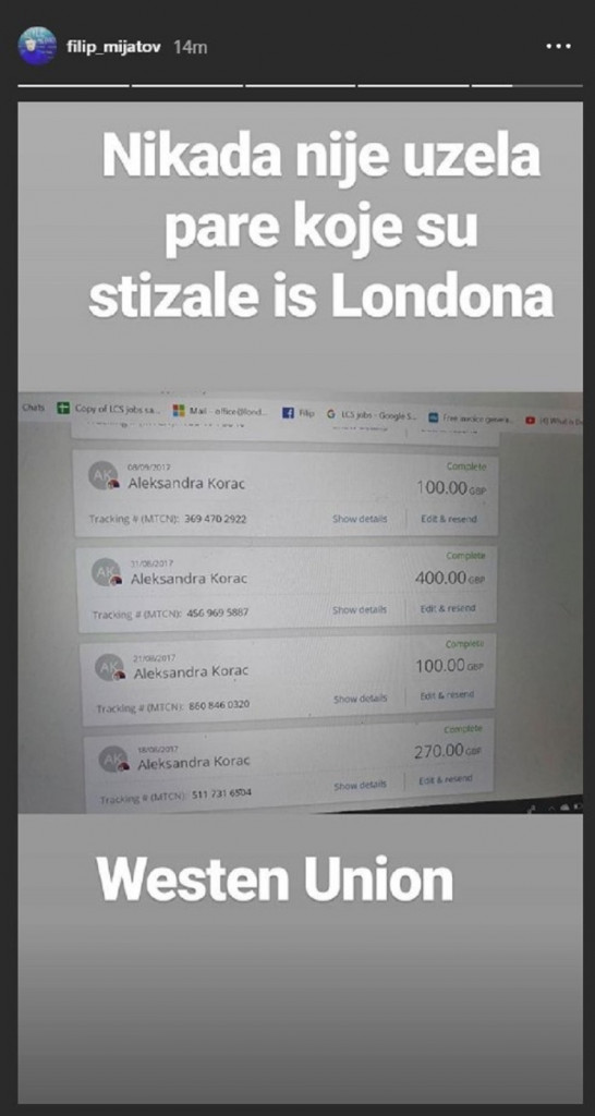 Ana Korać, Filip Mijatov